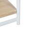 Honey Can Do 33" Small 3-Tier Wood & Metal Shelf